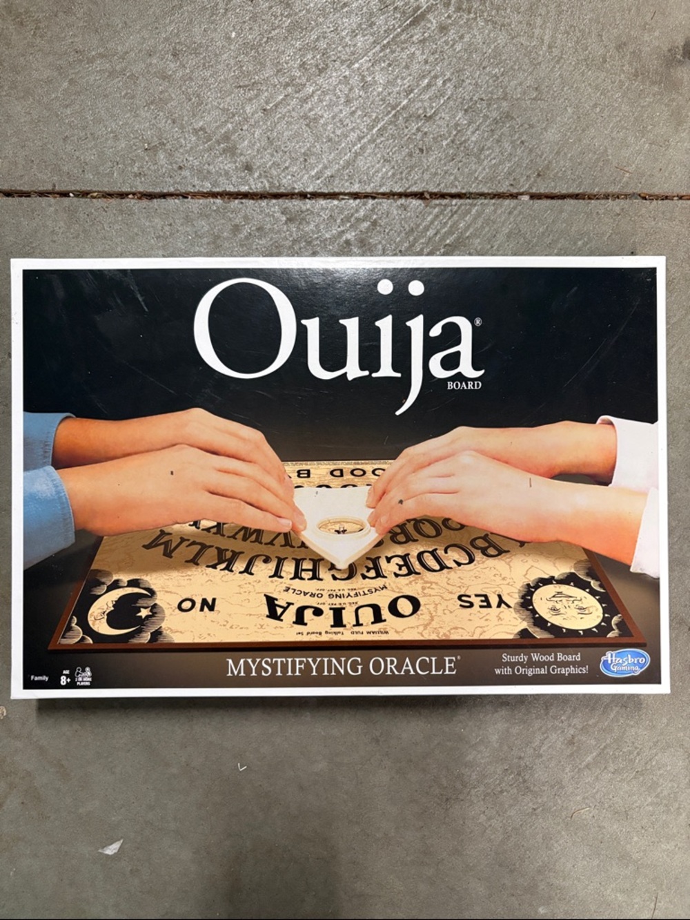 Ouija Board Mystifying Oracle Game by Hasbro, Like New